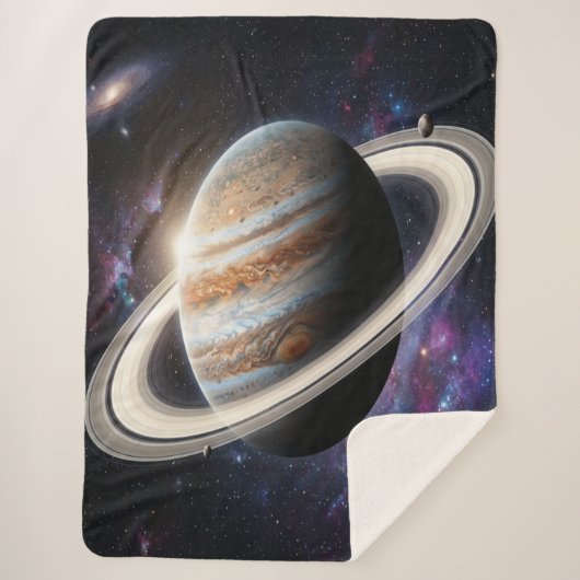 Ein Jupiter mit Ringen Sherpadecke (Vorderseite)