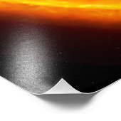 Ein jupitergroßer Planet Fotodruck (Ecke)