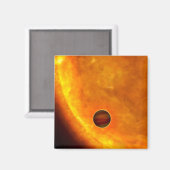 Ein jupitergroßer Planet Magnet (Vorderseite/Rückseite)