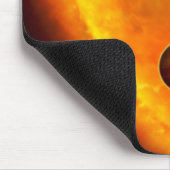 Ein jupitergroßer Planet Mousepad (Ecke)