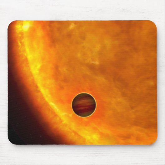 Ein jupitergroßer Planet Mousepad (Vorne)