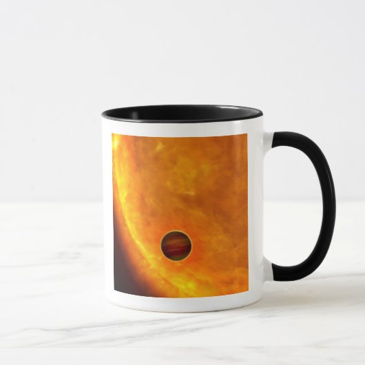 Ein jupitergroßer Planet Tasse (Rechts)