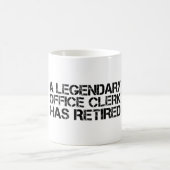 EIN JURISTISCHER BÜROKREIS HAT Funny Retirem RETIR Kaffeetasse (Mittel)