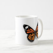 Ein Juwelierschmetterling Kaffeetasse (VorderseiteRechts)
