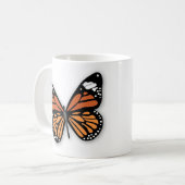 Ein Juwelierschmetterling Kaffeetasse (Vorderseite Links)