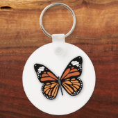 Ein Juwelierschmetterling Schlüsselanhänger (Vorderseite)