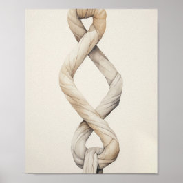 Ein Kabel von 3 Strängen, Sacrament, Digital Print Poster