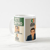 Ein Kaffee mit Adolfo Suárez Kaffeetasse (Vorderseite Links)