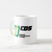 Ein Kaffee mit dem Zentrum Kaffeetasse (Vorderseite Links)