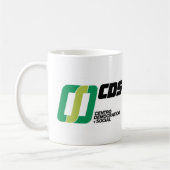 Ein Kaffee mit dem Zentrum Kaffeetasse (Links)