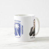 Ein Kaffee mit Pedro Rosselló Kaffeetasse (VorderseiteRechts)