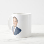 Ein Kaffee mit Pedro Rosselló Kaffeetasse (Vorderseite Links)