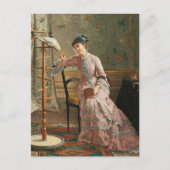 Ein Kakadu | Gustave Léonard de Jonghe Postkarte (Vorderseite)