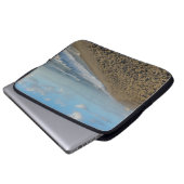 Ein Kakaostrand morgens Laptopschutzhülle (Vorne Knopf)