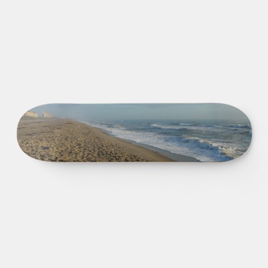 Ein Kakaostrand morgens Skateboard (Horizontal)