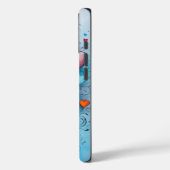 Ein Kaleidoskop der Liebe: Ein lebendiges Gehör Case-Mate iPhone Hülle (Rückseite / Links)