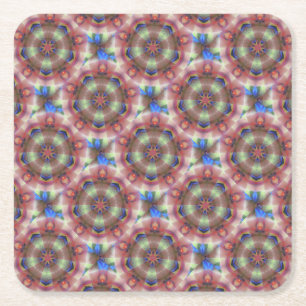 Ein Kaleidoskop der neuen Möglichkeiten Rechteckiger Pappuntersetzer