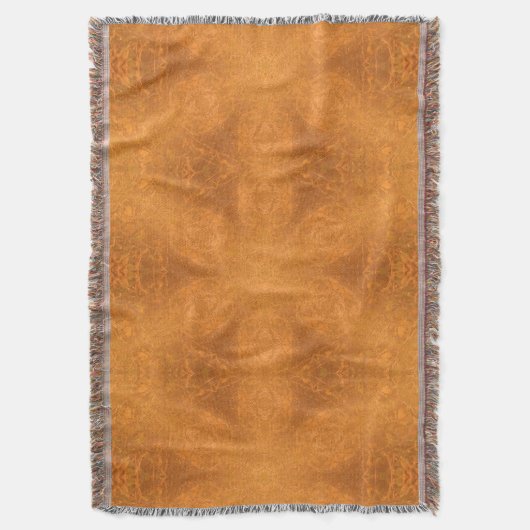 Ein Kaleidoskop eines Orange Star Decke (Vorderseite Vertikal)