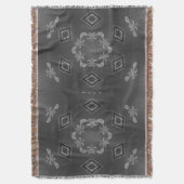 Ein Kaleidoskop von zarten Eitchings wirbelt die K Decke (Vorderseite Vertikal)