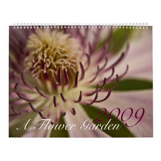 Ein Kalender des Blumen-Garten-2009 (Titelbild)