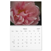 Ein Kalender des Blumen-Garten-2009 (Mär 2027)