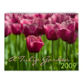 Ein Kalender des Tulpe-Garten-2009 (Titelbild)