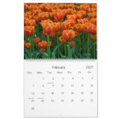 Ein Kalender des Tulpe-Garten-2010 (Feb 2027)