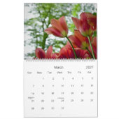 Ein Kalender des Tulpe-Garten-2010 (Mär 2027)