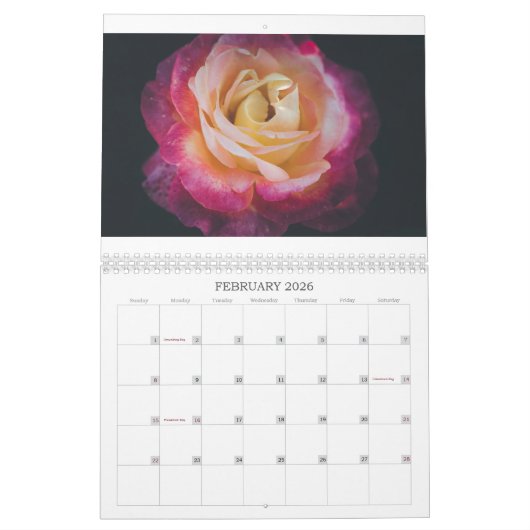 Ein Kalender für Rose (Feb 2026)