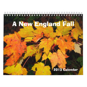 Ein Kalender Neu-England Fall-2013