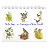 Ein Kalender von Vogel painitings von John Gould. (Titelbild)