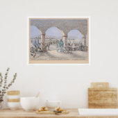 Ein kalifornischer Magnat in seiner Zuhause (1317) Poster (Küche)