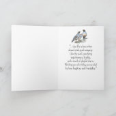 Ein kalifornischer Quälencharakter zum Geburtstag Karte (Innenseite)