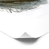 Ein kalter Affe CC0365 Kinder Poster (Ecke)