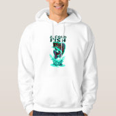 ein kalter Fisch Hoodie (Vorderseite)