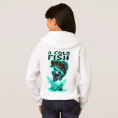 ein kalter Fisch Hoodie (Schwarz voll)