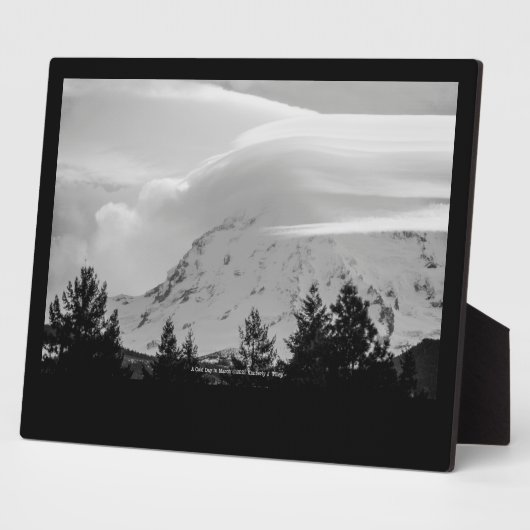 Ein kalter Tag im März Fotoplatte (Seite)