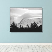 Ein kalter Tag im März Leinwanddruck (Insitu (Holzboden))