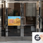 Ein Kamel-Fensteraufkleber Fensteraufkleber (Büro Tür)