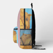 Ein Kamel-Rucksack Bedruckter Rucksack (Rechts)