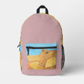 Ein Kamel-Rucksack Bedruckter Rucksack (Vorderseite)