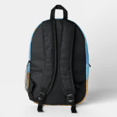 Ein Kamel-Rucksack Bedruckter Rucksack (Rückseite)