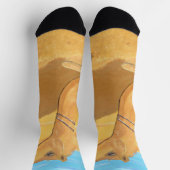 Ein Kamel Socken (Oben)