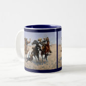 Ein Kamerad für Remington Fine Art Zweifarbige Tasse (Vorderseite Links)