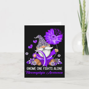 Ein Kampf allein Band Fibromyalgie Bewusstsein Karte
