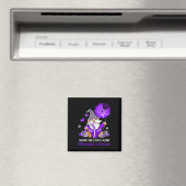 Ein Kampf allein Band Fibromyalgie Bewusstsein Magnet (In Situ (Geschirrspüler))