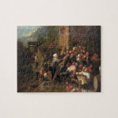 Ein Kampf außerhalb einer Taverne Puzzle (Horizontal)