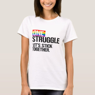 Ein Kampf Lasst uns zusammenhalten T-Shirt