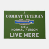 EIN KAMPF VETERAN FUßMATTE (Vorderseite)