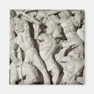 Ein Kampf zwischen Römern und Galatians Magnet